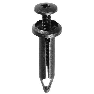 Auveco Push In Retainer Sep-32 CAPS14995 Black Nylon Hole Size PK 25