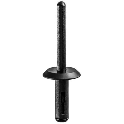 Auveco Rivets Black Plastic CAPS15491 1/4 13/16 Grip PK 25
