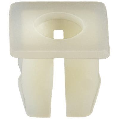 Auveco Nylon Nut #6 CAPS15676 White Screw Size GM PK 50