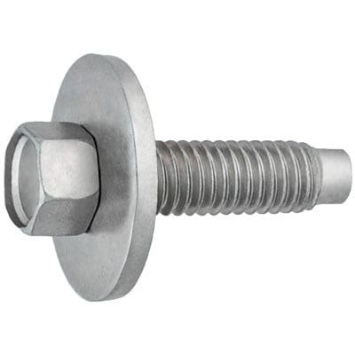 Auveco Body Bolts 6mm CAPS15778 M6-1.0 X 22.5mm Zinc Hex Head PK 50