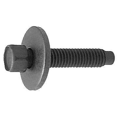 Auveco Body Bolts 6mm CAPS15779 M6-1.0 X 28mm Black Hex Head PK 50