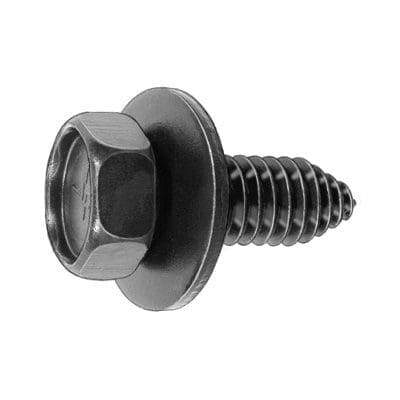 Auveco Body Bolts 44697 CAPS15783 5/16-18 x 7/8 Black Hex Head PK 50