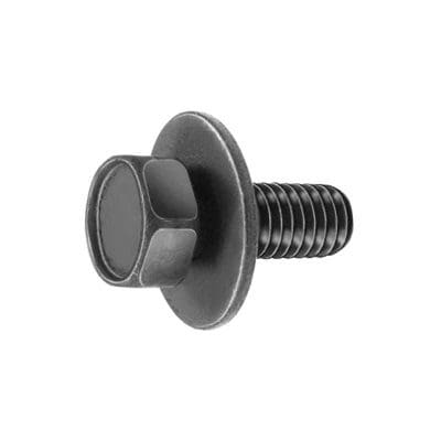 Auveco Body Bolts 6mm CAPS15791 M6-1.0 X 16mm Black Hex Head PK 50