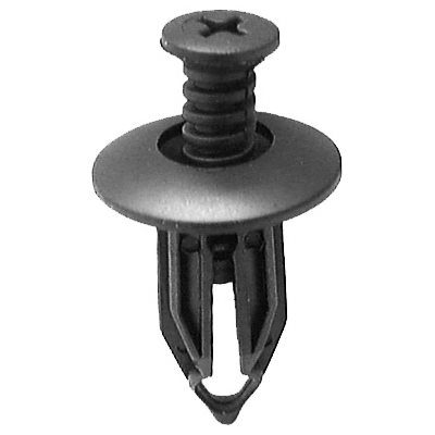 Auveco Push In Retainer 44563 CAPS16835 Black Nylon Hole Size GM PK 25