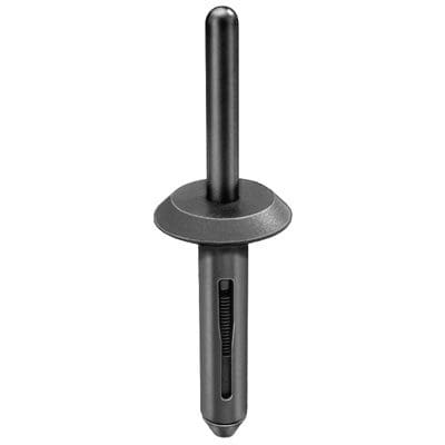 Auveco Rivets Black Plastic CAPS17101 1/4 1-1/4 Grip PK 25