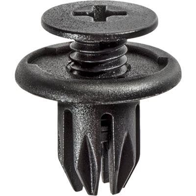 Auveco Push In Retainer 10mm CAPS17267 Nylon Hole Size Acura PK 15