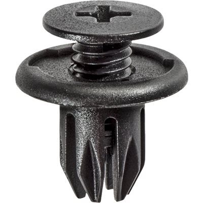 Auveco Push In Retainer 10mm CAPS17267 Nylon Hole Size Acura PK 15