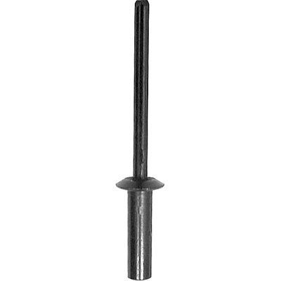 Auveco Rivets Black Aluminum CAPS17410