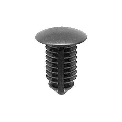 Auveco Push In Retainer 44628 CAPS17612 Black Nylon Hole Size PK 50