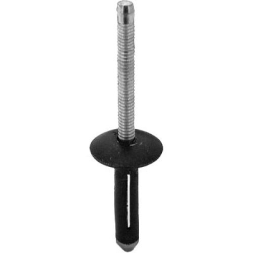 Auveco Rivets Black Aluminum CAPS17639