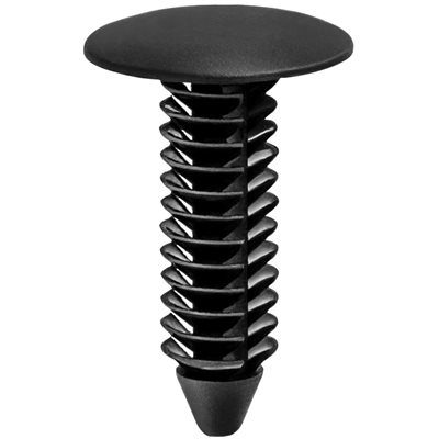 Auveco Push In Retainer 44697 CAPS17664 Black Nylon Hole Size PK 50