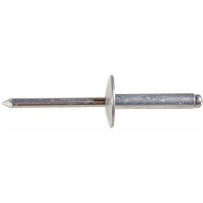 Auveco Rivets Aluminum 3/16 CAPS17977 5/8 x 3/4 Flange 5/8 PK 25