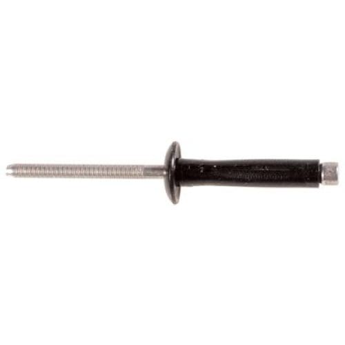Auveco Rivets Black Aluminum CAPS18244