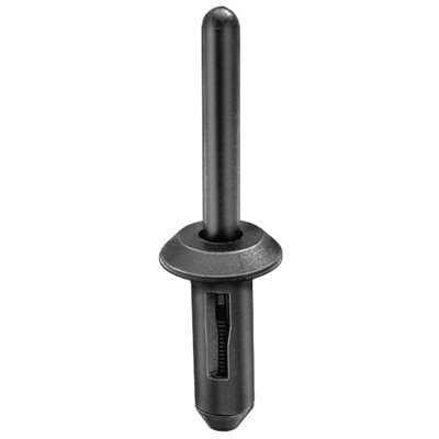 Auveco Rivets Black Plastic CAPS18501 3/16 21/32 Grip PK 25