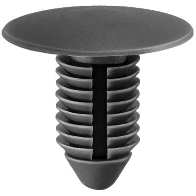 Auveco Push In Retainer 44758 CAPS18679 Gray Nylon Hole Size PK 25