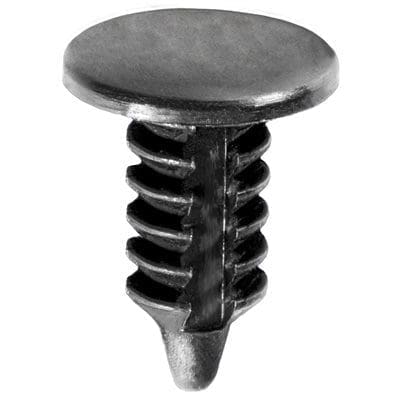 Auveco Push In Retainer 44636 CAPS18683 Black Nylon Hole Size PK 100