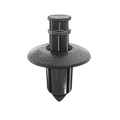 Auveco Push In Retainer 8mm CAPS19231 Black Nylon Hole Size Acura PK15