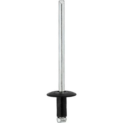 Auveco Rivets Black Steel CAPS19419 1/8 1/8 X 3/8 PK 15