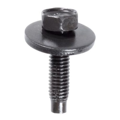 Auveco Body Bolts 6mm CAPS19455 M6-1.0 X 25mm Black Hex Head PK 25