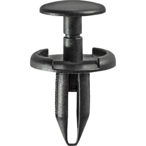 Auveco Push In Retainer 6mm CAPS19639 Black Nylon Hole Size GM PK 25