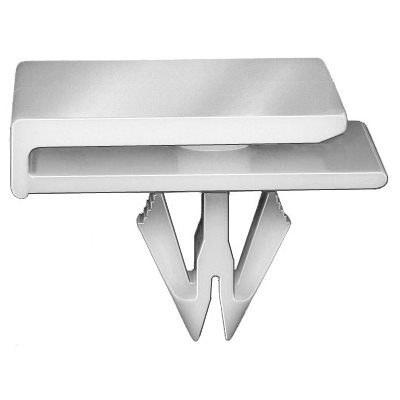 Auveco Molding Clip Nylon Rocker Panel CAPS19820 White GM PK 15