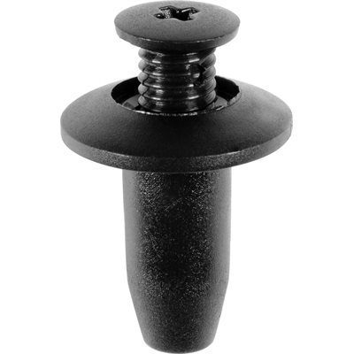 Auveco Push In Retainer 8mm CAPS19849 Black Nylon Hole Size Ford PK 25