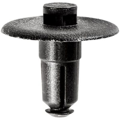 Auveco Push In Retainer 10mm CAPS19892 Black Nylon Hole Size GM PK 15