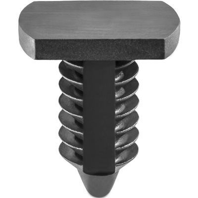 Auveco Weatherstrip Retainer Chrysler CAPS20180 Black Nylon PK 100