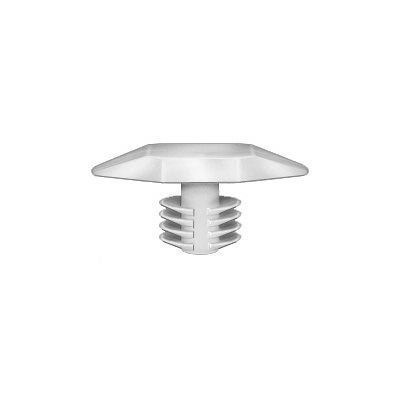 Auveco Weatherstrip Retainer Chrysler CAPS20182 White Nylon PK 100