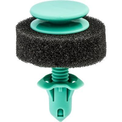 Auveco Push In Retainer 8mm CAPS20244 Green Nylon Hole Size GM PK 10