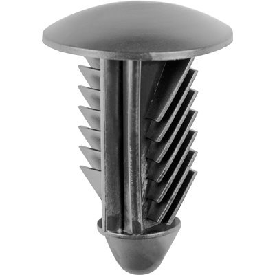 Auveco Push In Retainer 13mm CAPS20281 Black Nylon Hole Size GM PK 15