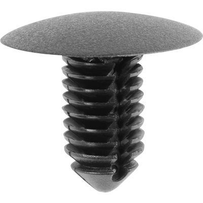 Auveco Push In Retainer 44628 CAPS20360 Black Nylon Hole Size GM PK 25