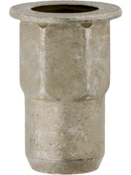 Auveco Nutsert M6-1.0 CAPS20422 Zinc & Yellow Specialty Insert PK 15