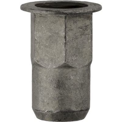 Auveco Nutsert M8-1.25 CAPS20423 Zinc & Yellow Specialty Insert PK 15