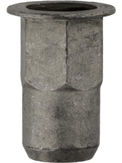 Auveco Nutsert M8-1.25 CAPS20423 Zinc & Yellow Specialty Insert PK 15