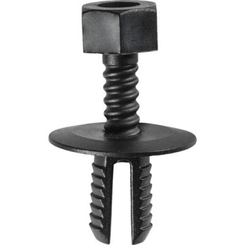 Auveco Push In Retainer 8mm CAPS20516 Black Nylon Hole Size Ford PK 25