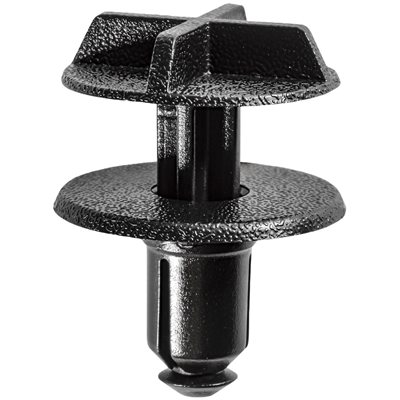Auveco Push In Retainer 9mm CAPS20518 Black Nylon Hole Size Ford