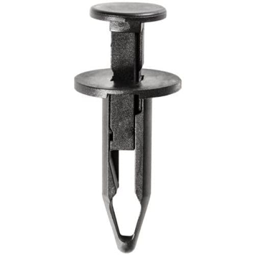 Auveco Push In Retainer 8mm CAPS20542 Black Nylon Hole Size GM PK 25