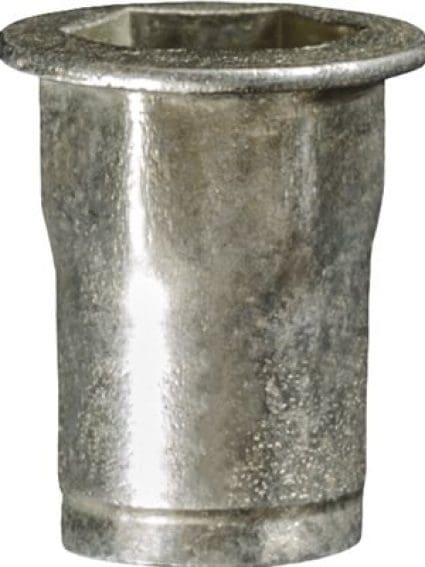 Auveco Nutsert M5-0.8 CAPS20678 Specialty Insert Zinc & Yellow PK 15