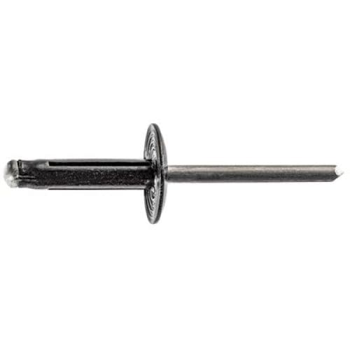 Auveco Rivets Black Aluminum CAPS20741