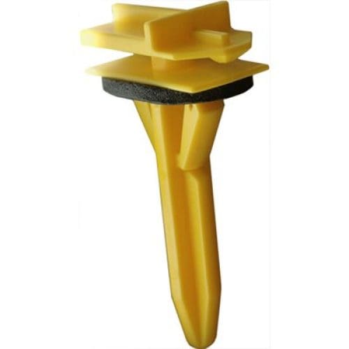 Auveco Molding Clip Nylon Rocker Panel CAPS20891 Yellow GM PK 10
