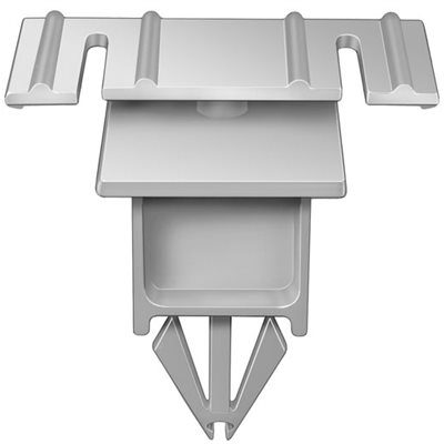 Auveco Molding Clip Nylon Rocker Panel CAPS20950 White GM PK 15