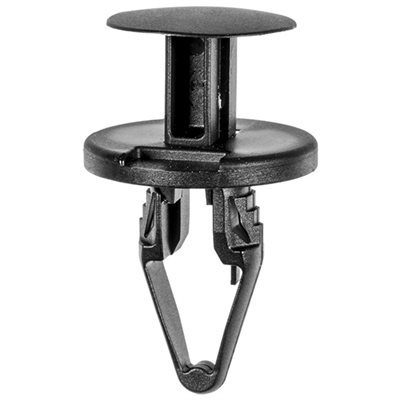 Auveco Push In Retainer 8.5mm CAPS20991 Black Nylon Hole Size GM PK 25