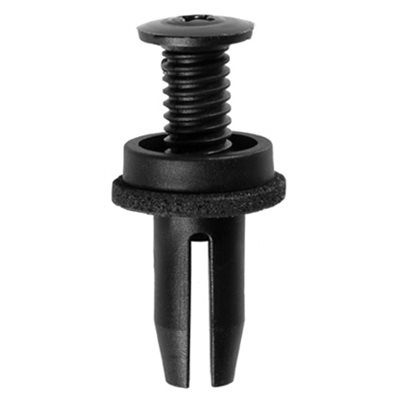 Auveco Push In Retainer 8mm CAPS21172 Black Nylon Hole Size Ford PK 15