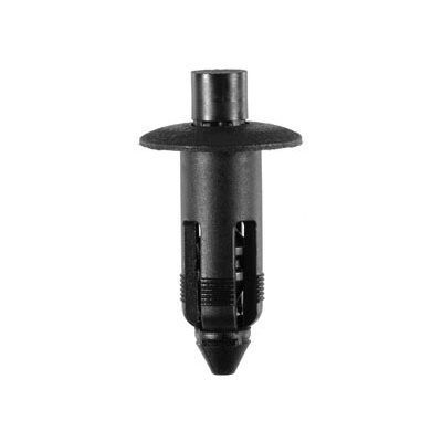 Auveco Push In Retainer 6mm CAPS21246 Black Nylon Hole Size GM PK 25