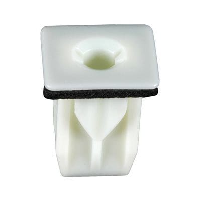 Auveco Nylon Nut M6.3 CAPS21428 White Nuts w/ Sealer GM PK 10