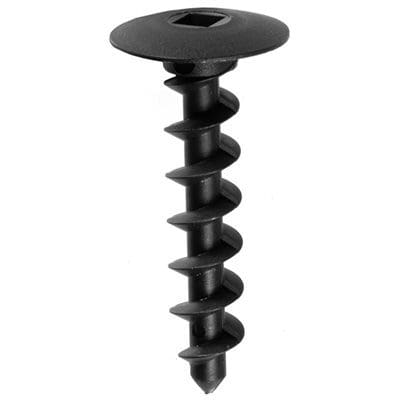 Auveco Bumper Retainer GM CAPS21517 Black Nylon Screw PK 25