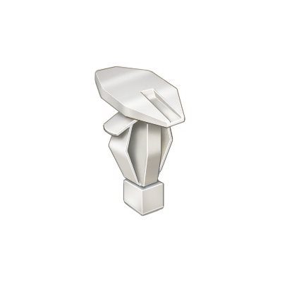 Auveco Weatherstrip Retainer Nissan CAPS21633 White Nylon PK 25