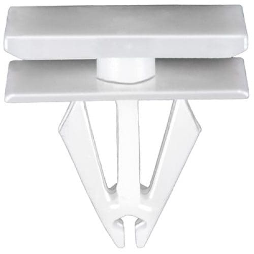 Auveco Molding Clip Nylon Rocker Panel CAPS22099 White Ford PK 25