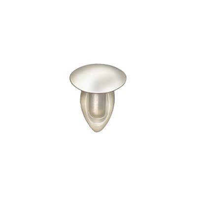 Auveco Weatherstrip Retainer Ford CAPS3639 White Nylon PK 100